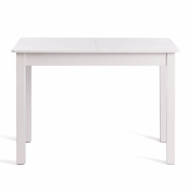 Стол MOSS раздвижной бук, мдф, 110+30 x 68 x 75 см, white (белый) white (белый) бук, мдф Стол MOSS раздвижной бук, мдф, 110+30 x 68 x 75 см, white (белый) white (белый) бук, мдф