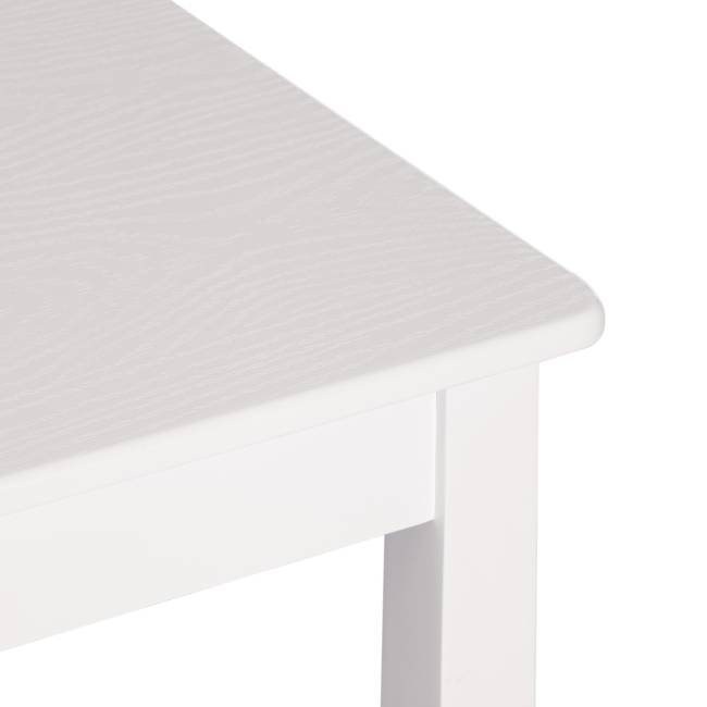 Стол MOSS раздвижной бук, мдф, 110+30 x 68 x 75 см, white (белый) white (белый) бук, мдф Стол MOSS раздвижной бук, мдф, 110+30 x 68 x 75 см, white (белый) white (белый) бук, мдф