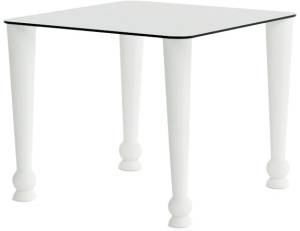 Стол стеклянный обеденный Osvaldo Standard 890х890х730 мм