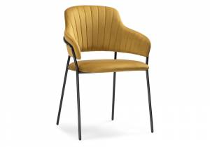 Инклес желтый / черный глянец