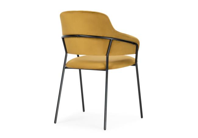 Инклес желтый / черный глянец