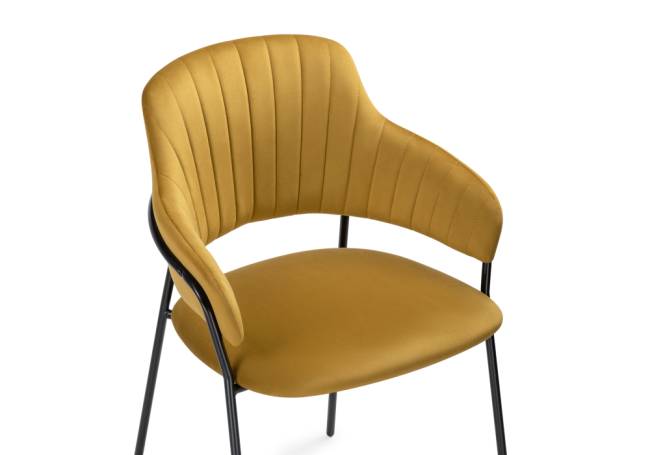 Инклес желтый / черный глянец