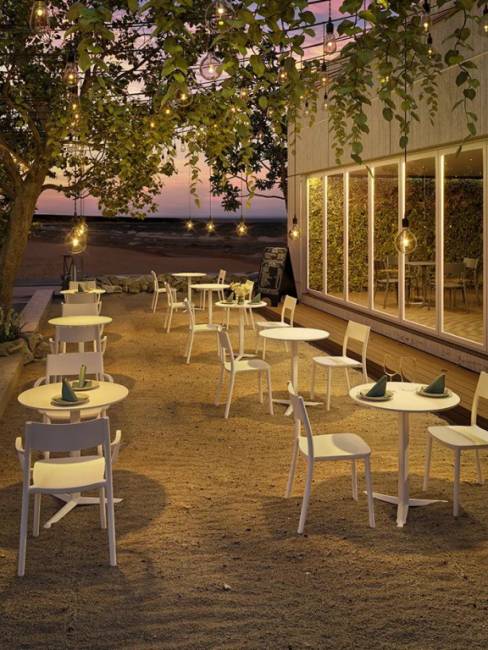 Стул пластиковый To-Me тортора 490х470х800 мм