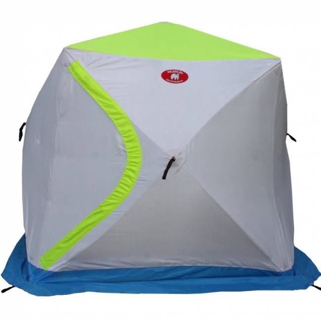 Палатка для зимней рыбалки Медведь Куб 2 трехслойная