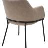 Стул АЛИСТЕР, цвет RAIN 2 какао велюр / черный каркас М-City