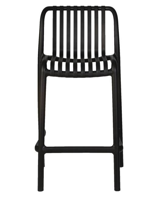 Набор 4 шт Стул полубарный DOBRIN CHLOE, черный