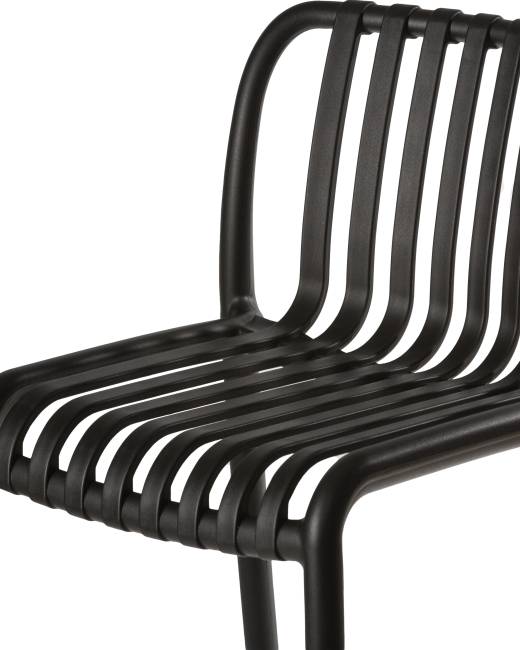 Набор 4 шт Стул полубарный DOBRIN CHLOE, черный