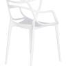 Набор 4 шт Стул обеденный DOBRIN MASTERS, белый (W-02)