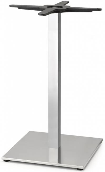 Подстолье металлическое Tiffany сатинированный стальной 400х400х730 мм