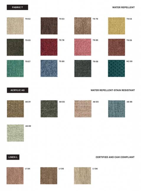 Стул пластиковый с обивкой Hug тортора 470х540х800 мм