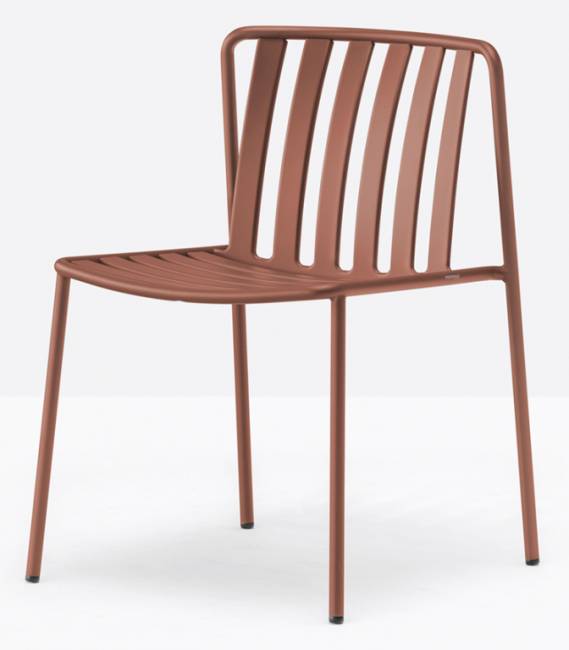 Стул металлический Coney терракотовый 535х540х760 мм