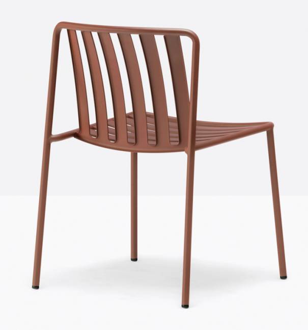 Стул металлический Coney терракотовый 535х540х760 мм