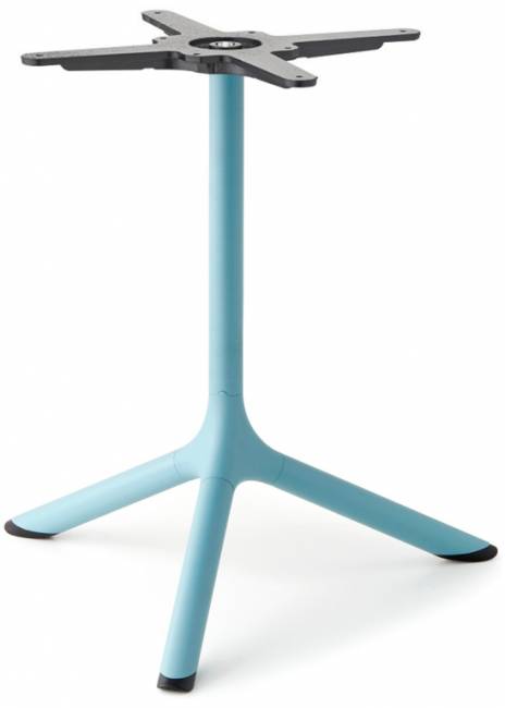 Подстолье металлическое Tripe голубой Ø610х500 мм Подстолье металлическое Tripe голубой Ø610х500 мм