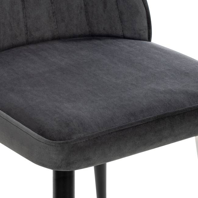 Стул Leset Дрим  Vendetta 11 серый Чёрный