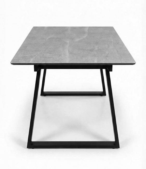 Стол DikLine DZ160 Мрамор Кандела cветло-серый/черные (2 уп.) Стол DikLine DZ160 Мрамор Кандела cветло-серый/черные (2 уп.)