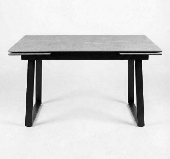 Стол DikLine DZ160 Мрамор Кандела cветло-серый/черные (2 уп.) Стол DikLine DZ160 Мрамор Кандела cветло-серый/черные (2 уп.)