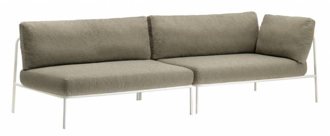 Диван с левым подлокотником Nolita Sofa 2480х800х700 мм