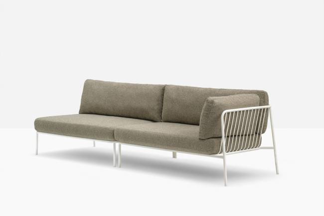 Диван с левым подлокотником Nolita Sofa 2480х800х700 мм