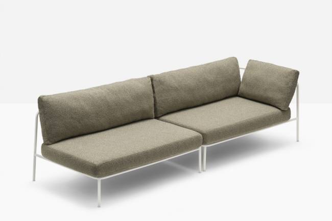 Диван с левым подлокотником Nolita Sofa 2480х800х700 мм