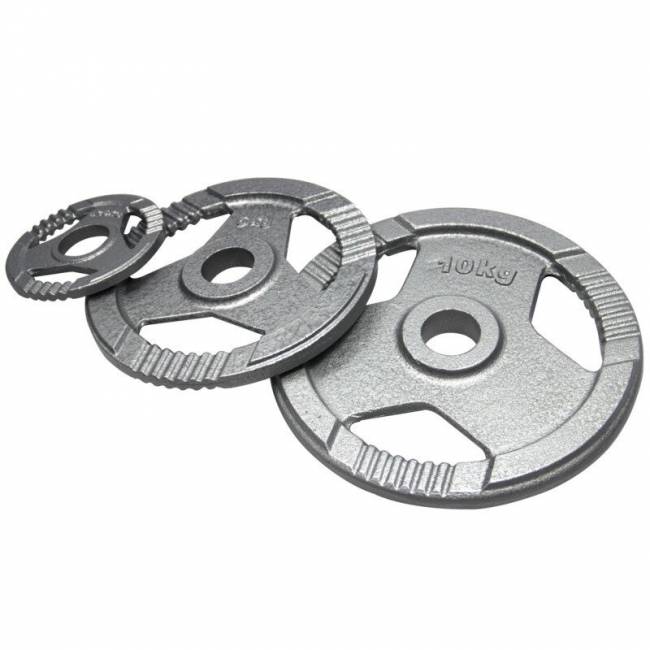 Диск металлический "HAMMERTONE Atlas Sport", 10 кг, (посад. диаметр 26 мм)