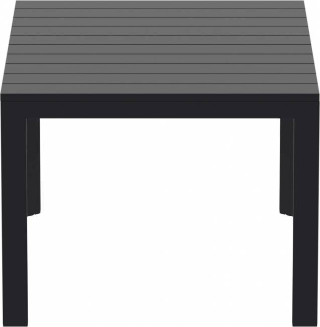 Стол пластиковый раздвижной Atlantic Table 140/210 черный 1400-2100х1000х760 мм