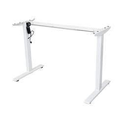 Подстолье для стола с электроприводом и регулировкой высоты, 1 мотор, память 3 уровня высоты, белый