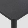 Стол барный ламинированный Piave 70 High антрацит 690х690х1070 мм