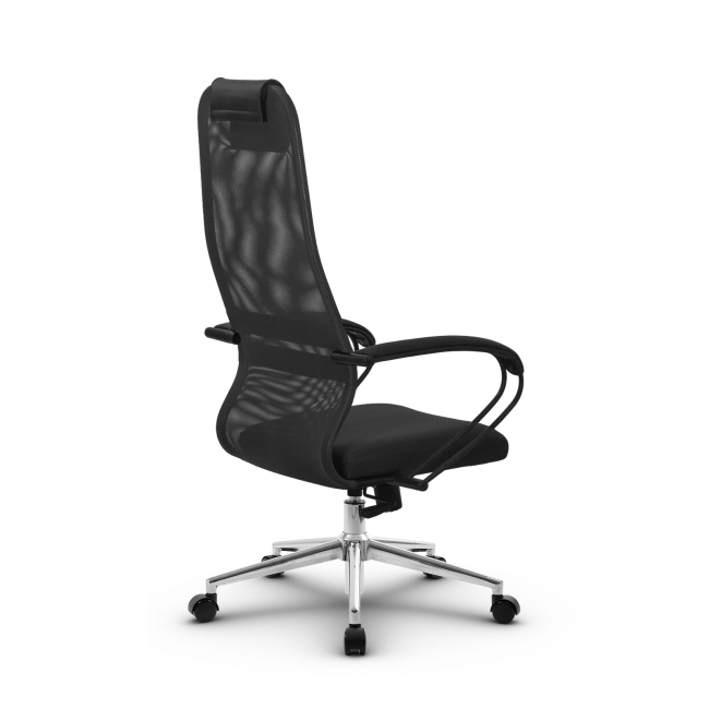 Кресло SU-B-8/подл.130/осн.009, темно-серый/темно-серый