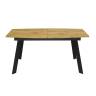 Стол DikLine XL160 Дуб Каселла натуральный, опоры черные Стол DikLine XL160 Дуб Каселла натуральный, опоры черные