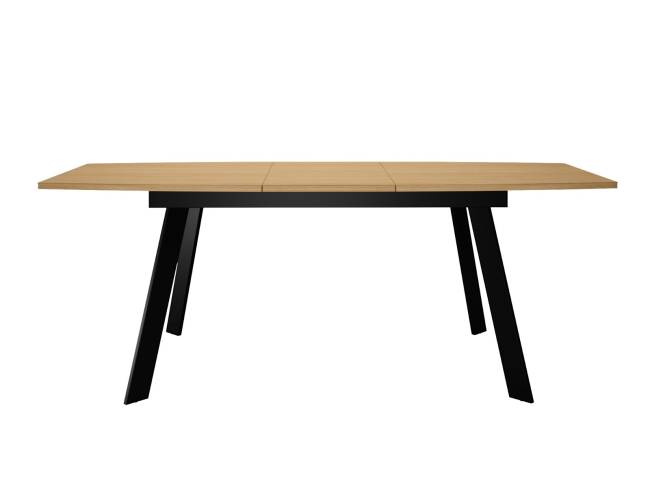 Стол DikLine XL160 Дуб Каселла натуральный, опоры черные Стол DikLine XL160 Дуб Каселла натуральный, опоры черные