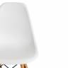 Стул CINDY (EAMES) (mod. 1801) дерево бук/металл/сиденье пластик, 45x51x82 см, White (белый) (Комплект из 4 шт.) White (белый) дерево бук/металл/сиденье пластик