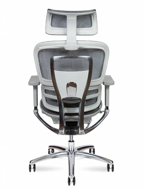 Кресло офисное / Kron aluminium grey / серый пластик / серая сетка / алюминиевая база Кресло офисное / Kron aluminium grey / серый пластик / серая сетка / алюминиевая база