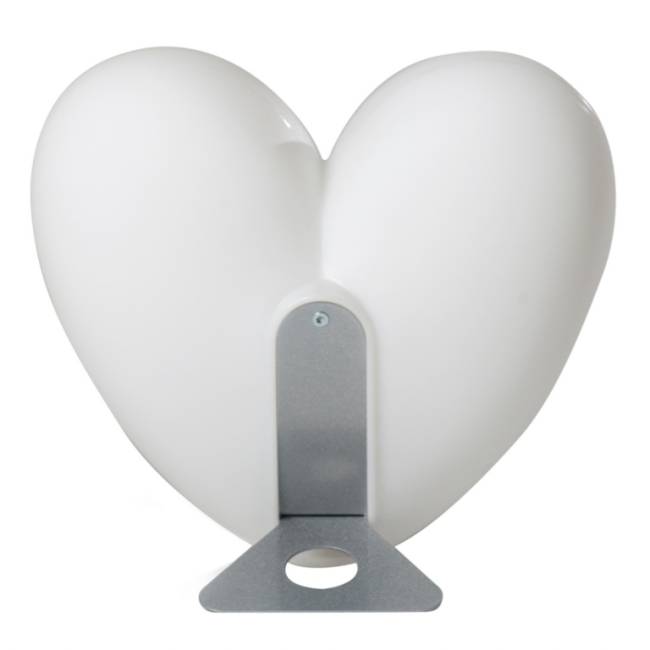 Светильник пластиковый настольный Сердце Love Lighting белый 400х270х380 мм