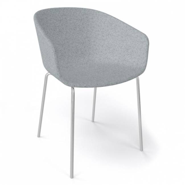 Кресло с обивкой Basket NA 610х550х800 мм