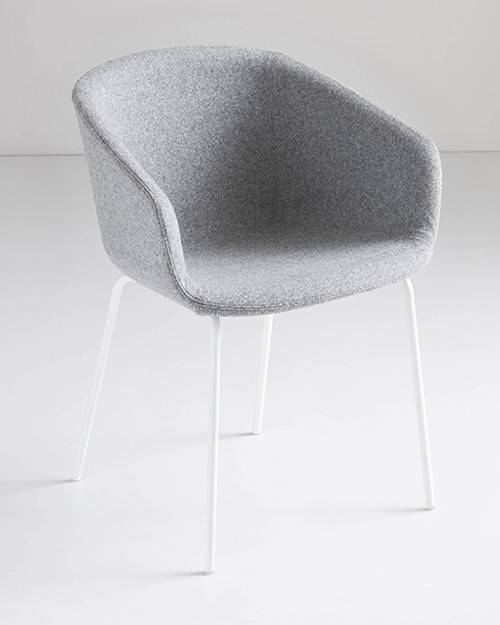 Кресло с обивкой Basket NA 610х550х800 мм