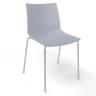 Стул пластиковый Kanvas NA жемчужно-серый 470х500х790 мм