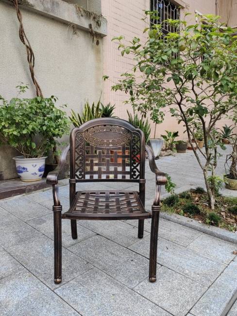 Комплект мебели из литого алюминия Delhi 145