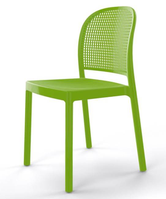 Стул пластиковый Panama зеленый 460х570х830 мм