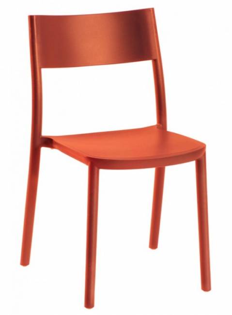 Стул пластиковый To-Me кирпичный 490х470х800 мм