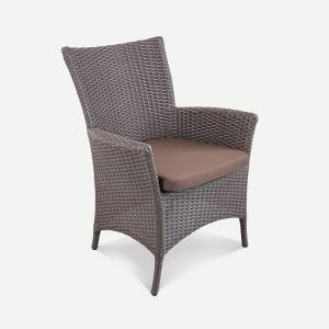 Кресло Kipr (с упаковкой) Шоколад Металлик, RAL 8017, Oxford 600D PU brown