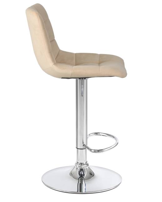 Набор 2 шт Стул барный DOBRIN TAILOR, бежевый велюр (MJ9-10)