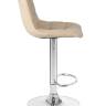 Набор 2 шт Стул барный DOBRIN TAILOR, бежевый велюр (MJ9-10)