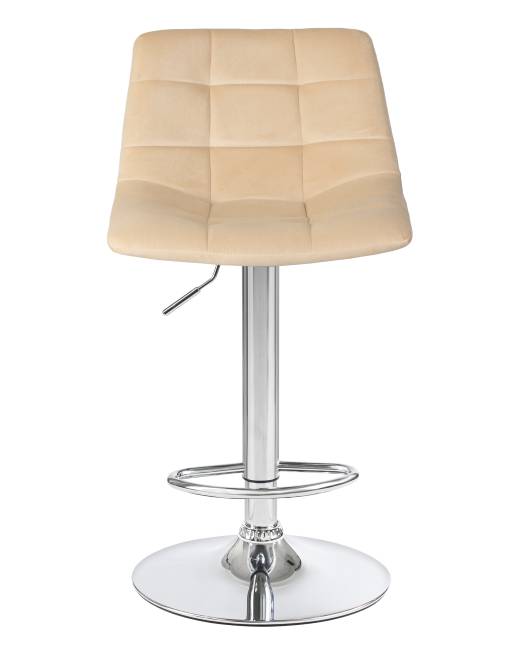 Набор 2 шт Стул барный DOBRIN TAILOR, бежевый велюр (MJ9-10)
