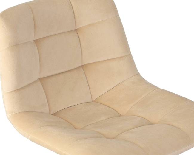 Набор 2 шт Стул барный DOBRIN TAILOR, бежевый велюр (MJ9-10)