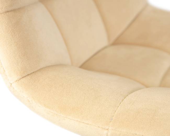 Набор 2 шт Стул барный DOBRIN TAILOR, бежевый велюр (MJ9-10)