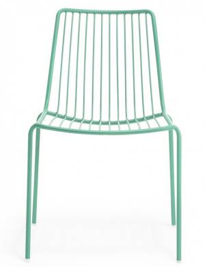 Стул металлический Nolita голубой 550х600х840 мм