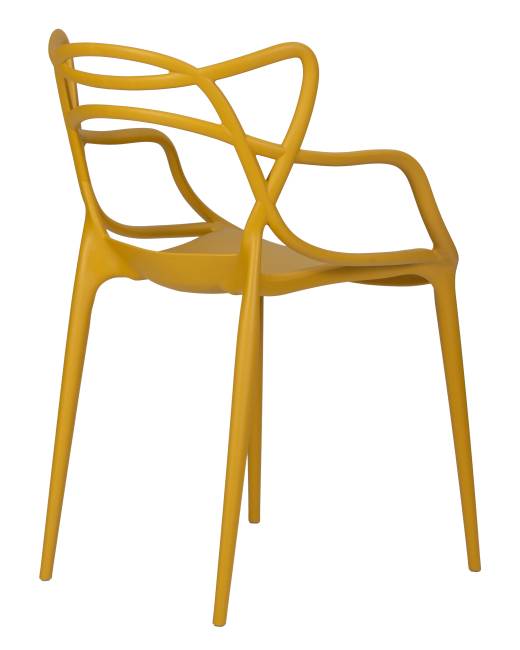 Набор 4 шт Стул обеденный DOBRIN MASTERS, горчичный (Y-03)