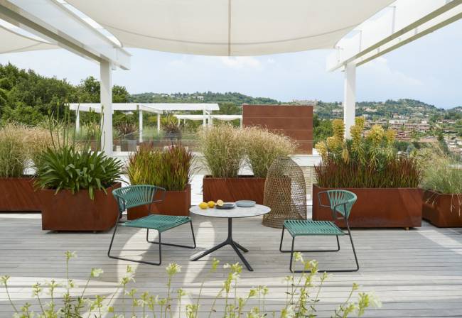 Подстолье металлическое Tripe черный Ø610х500 мм