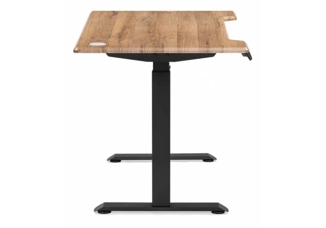 Маркос с механизмом подъема 120х75х75 дуб вотан / черный