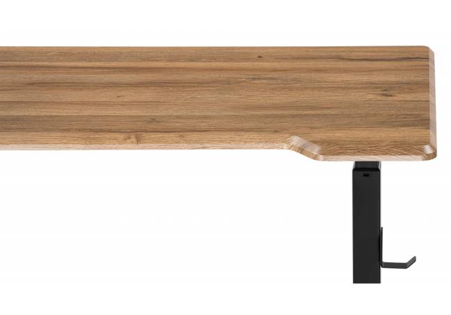 Маркос с механизмом подъема 120х75х75 дуб вотан / черный